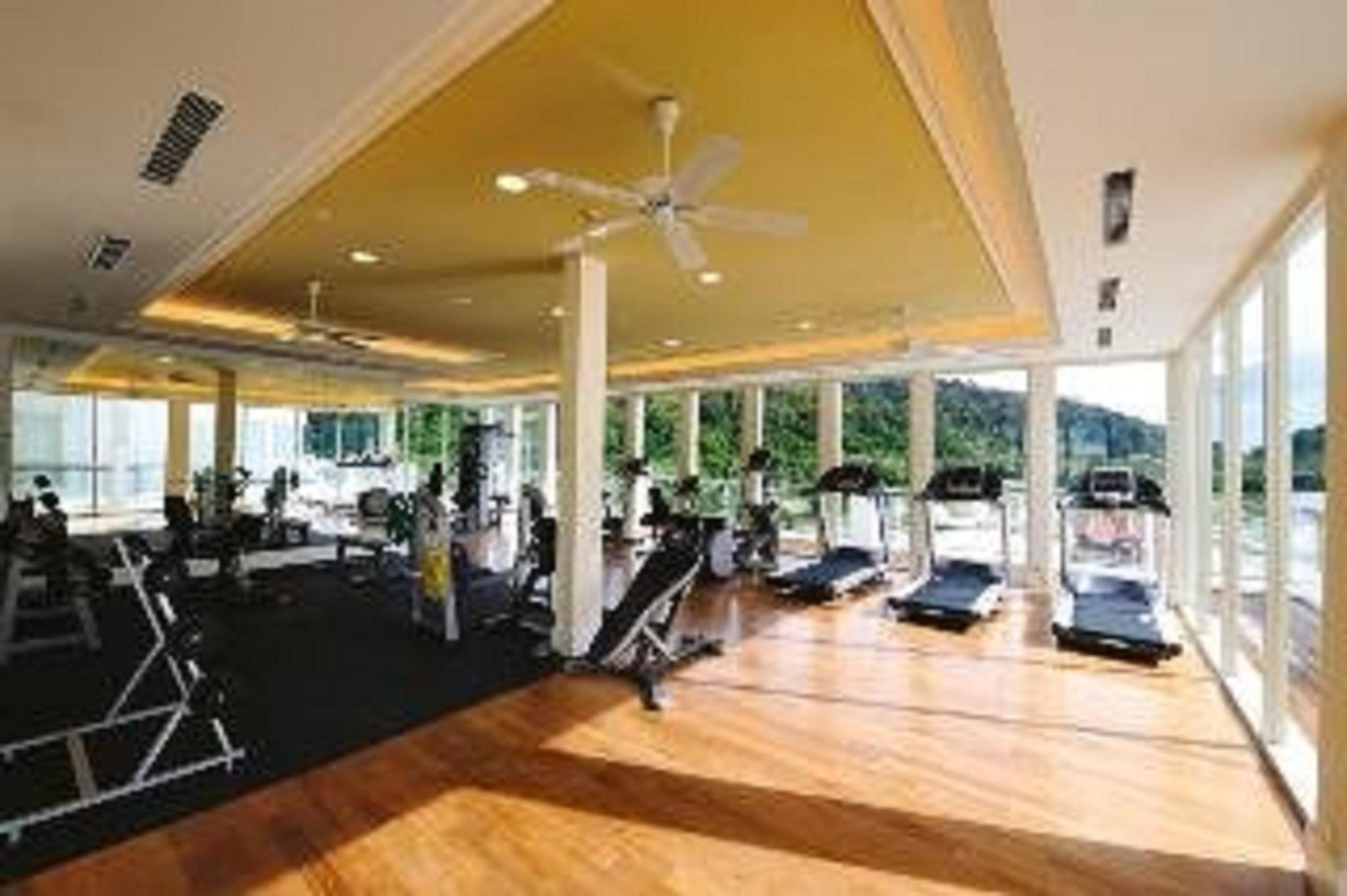 The Danna Langkawi - A Member Of Small Luxury Hotels Of The World Pantai Kok Esterno foto The gym at the clubhouse