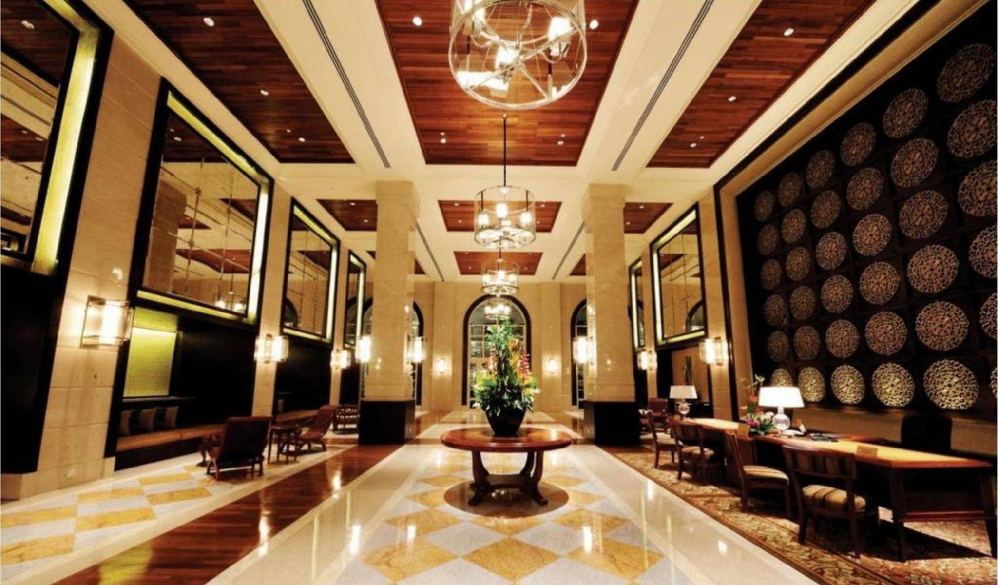 The Danna Langkawi - A Member Of Small Luxury Hotels Of The World Pantai Kok Esterno foto The lobby of the hotel