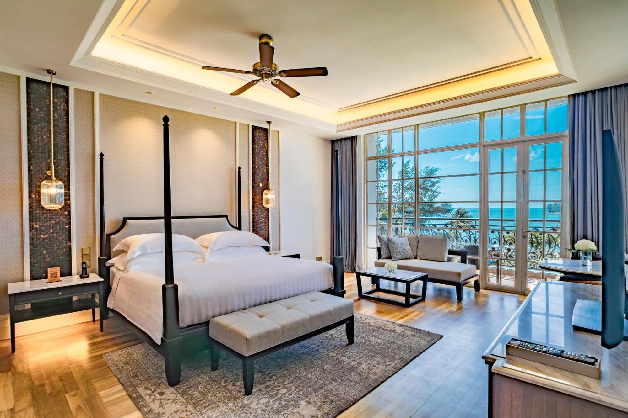 The Danna Langkawi - A Member Of Small Luxury Hotels Of The World Pantai Kok Esterno foto A bedroom at the hotel